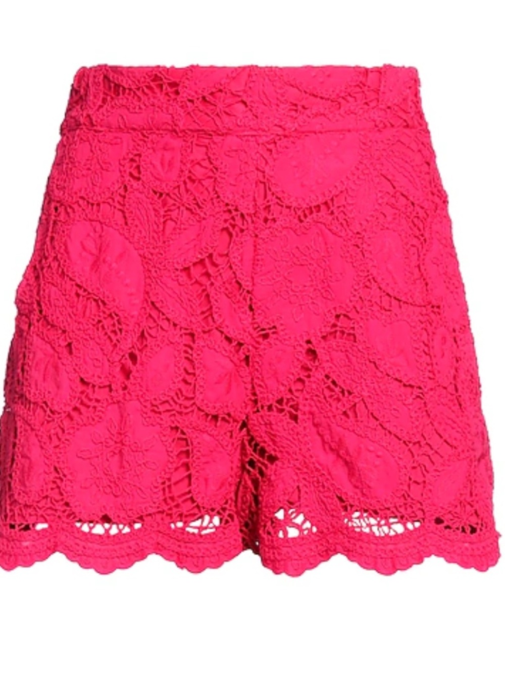 MAJE  Annick Paisley-Embroidered Shorts